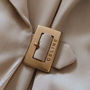 CELINE PARIS Vintage Buckle Dress